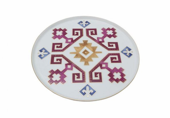 Porland Arabesque Düz Tabak 31 cm 04ALM006007 - Resim 2