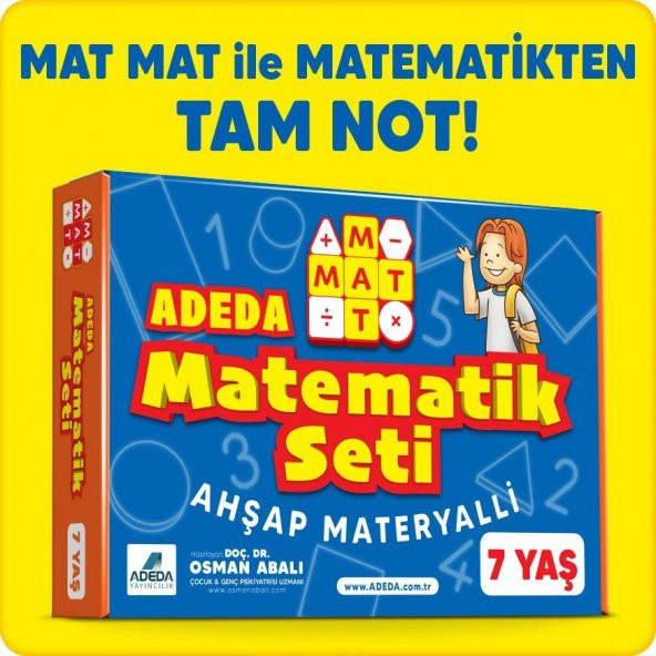 Adeda Matematik Seti 7 Yaş - 2