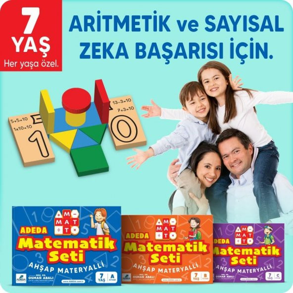 Adeda Matematik Seti 7 Yaş - 3