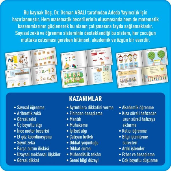 Adeda Matematik Seti 7 Yaş - 6