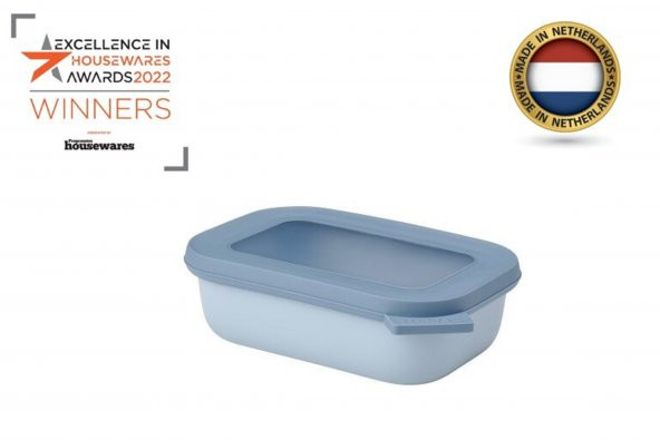 Mepal Multi Bowl Cirqula Rectangular Saklama Kabı 500 Ml - 8