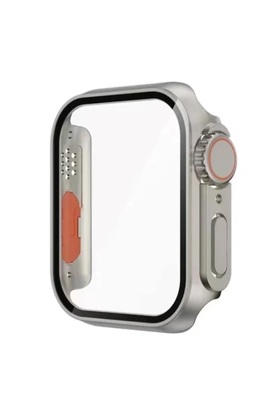 Apple Watch 44mm - Watch Ultra 49mm Kasa Dönüştürücü ve Ekran Koruyucu Gard 27 - 2