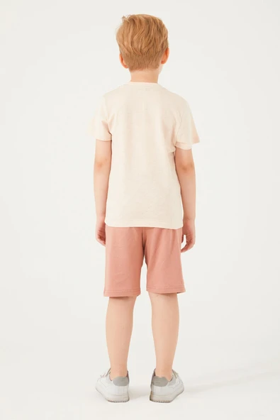 Arnetta 2509 Vertical Stripes Erkek Çocuk Bermuda Takım - 7