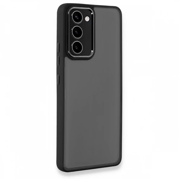 Samsung Galaxy S23 Plus Kılıf Freya Lazer Lens Kamera Çerçeveli Silikon Kapak - 8