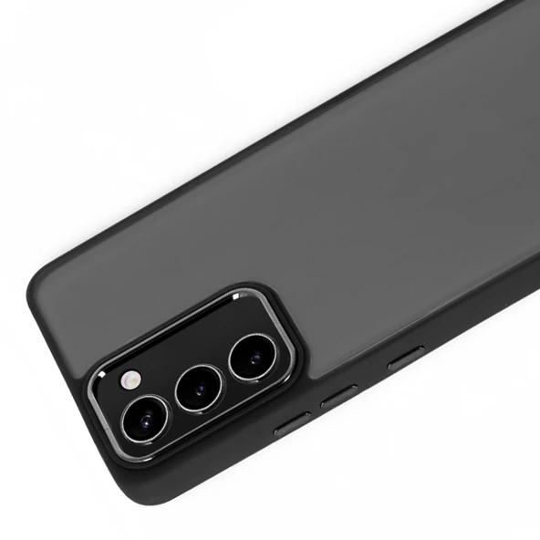 Samsung Galaxy S23 Plus Kılıf Freya Lazer Lens Kamera Çerçeveli Silikon Kapak - 9