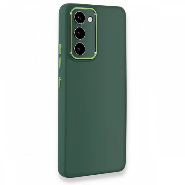 Samsung Galaxy S23 Plus Kılıf Freya Lazer Lens Kamera Çerçeveli Silikon Kapak - 4