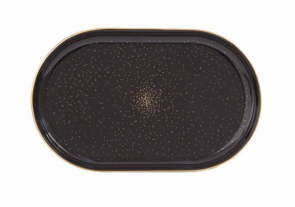 Porland Night Magic Kayık Tabak 32 cm  04ALM005352