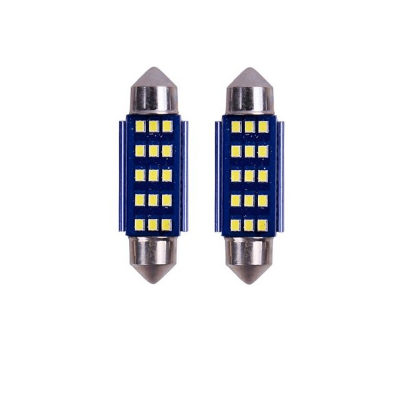 Dekoratif led ampul 15SMD CANBUS 39mm sofit ampul beyaz/ LAAM870 - 1