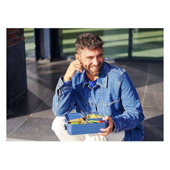 Mepal Bento Lunch Box Take A Break Large Yemek Kabı 1500 Ml - 6