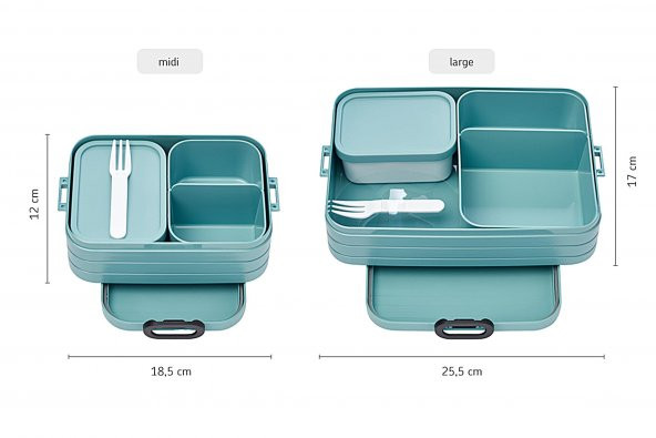 Mepal Lunch Box Take A Break Large  Yemek Kabı 1500 Ml - 3