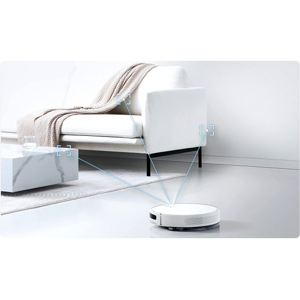 Xiaomi Mi Robot Vakumlu Paspas Mop 2 - Beyaz Teşhir - 6
