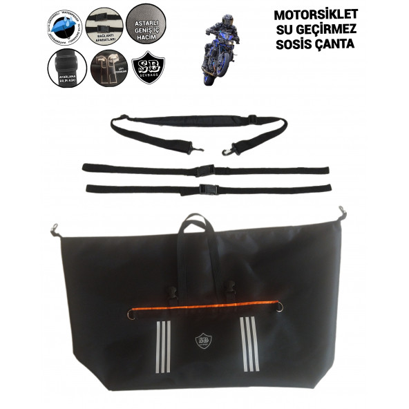MOTORSİKLET SOSİS ÇANTA - 8