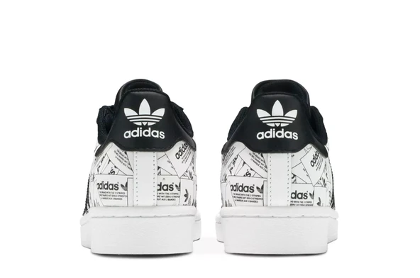 Adidas Superstar FV2819 'Label Collage' Unisex Günlük Spor Ayakkabı - 4