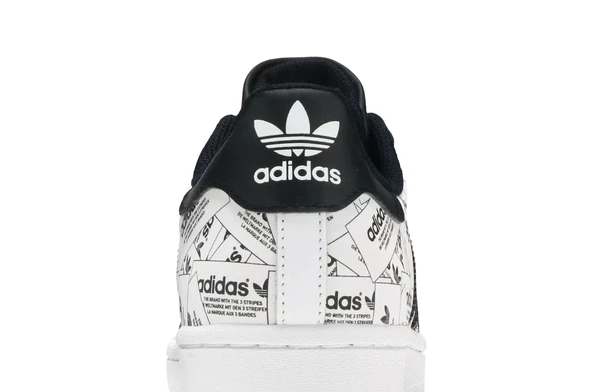 Adidas Superstar FV2819 'Label Collage' Unisex Günlük Spor Ayakkabı - 6