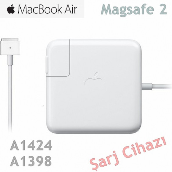 Apple Macbook Pro Magsafe 2 A1424 A1398 Uyumlu  Şarj Aleti 60w