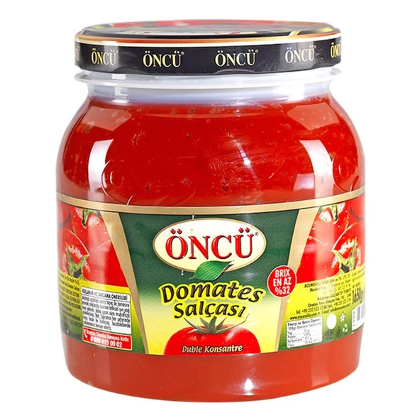 Öncü Domates Salçası Pet 1650 G