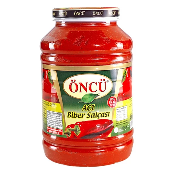 Öncü Acı Biber Salçası Pet 4300 G