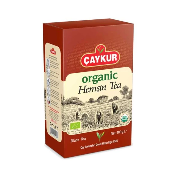 Çaykur Organik Hemşin Siyah Dökme Çay 400 G