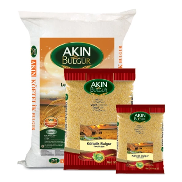 Akın Bulgur Köftelik Bulgur 1 KG