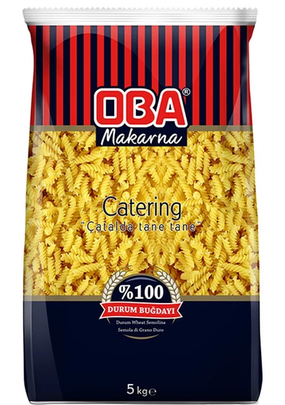 Oba Makarna Catering Burgu Makarna 5 KG