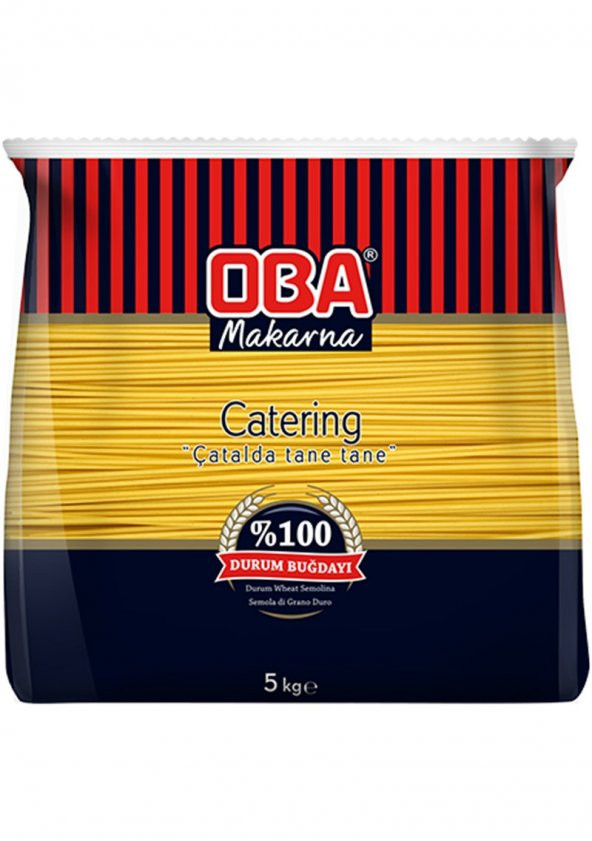 Oba Makarna Catering Spagetti Makarna 5 KG ürün görseli
