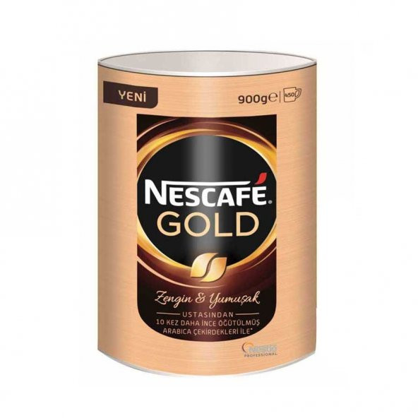 Nescafe Gold Hazır Kahve Teneke 900 G