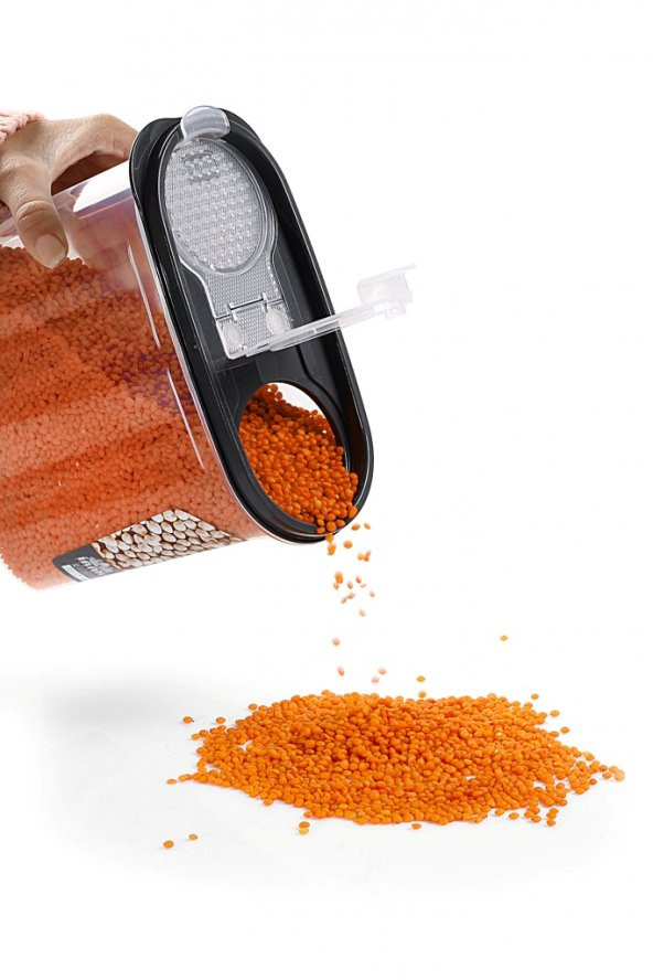 King Mop 15li Sızdırmaz Kapaklı Erzak Saklama Kabı Seti 5 x ( 1200 Ml, 1700 Ml, 2400 Ml ) KMMSK-01 - 3
