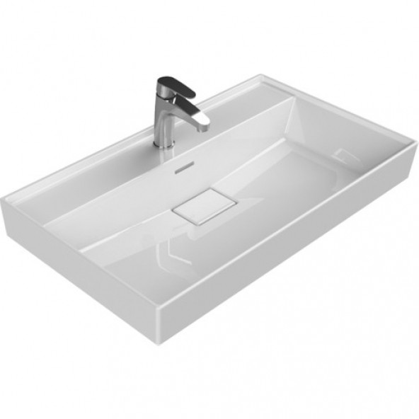 Turkuaz Sharp 100x48 cm Etejer Uyumlu Lavabo