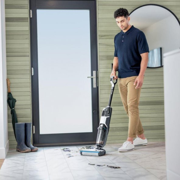Bissell 3641n Crosswave Hf3 Cordless Pro Yüksek Vakumlu Kablosuz Sert Zemin Süpürme Ve Silme Makinesi - 5