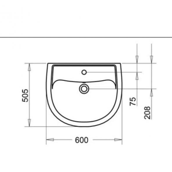 Turavit Alize 60x50 cm Lavabo - 2