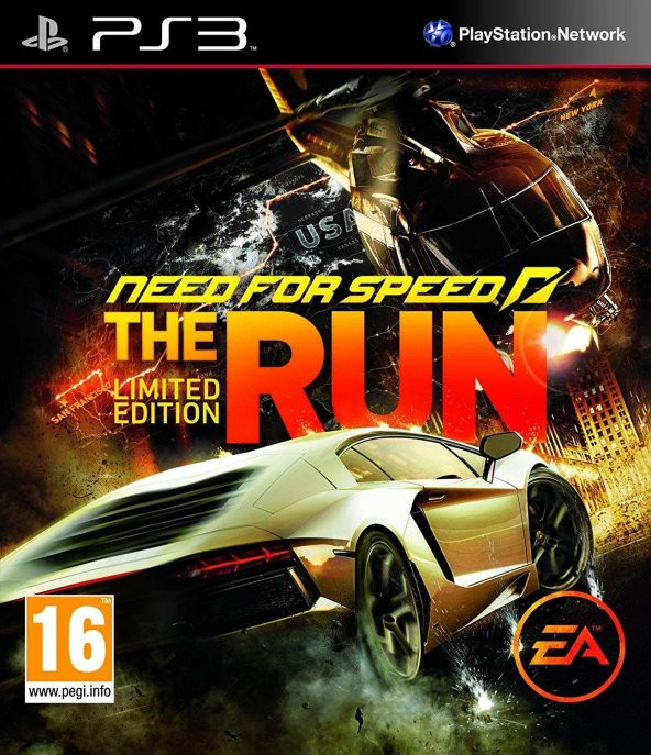 2.El Ps3 Need For Speed The Run Limited Edition 100 Orjinal Oyun - 1