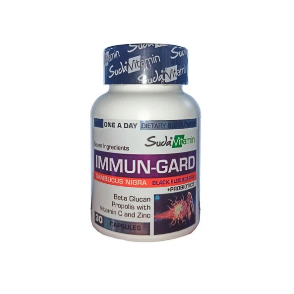 Suda Vitamin Immun Gard 30 Kapsül 8681571357315 ürün görseli
