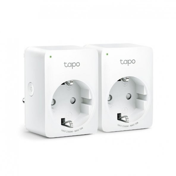 TAPO-P100-2P Mini Akıllı Wi-Fi Soket Priz (2 pack/2li)