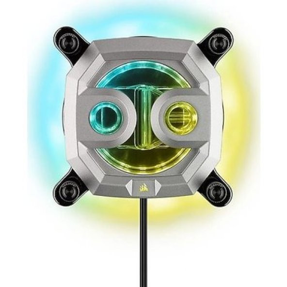 CX-9010008-WW CPU WATERBLOCK XC7 RGB (1200/AM4) — SLVR