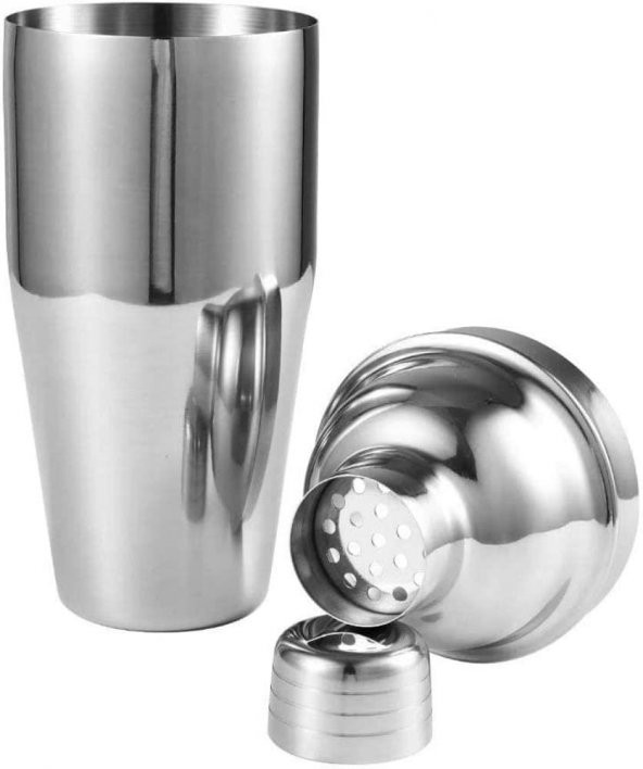 Perlotus 550 CC Çelik Kokteyl Shaker Karıştırıcı - 3