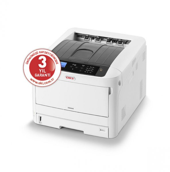 47074304 C844DNW EURO A3/A4 TEK FONKSİYONLU RENKLİ LAZER YAZICI A4:36ppm A3:20ppm