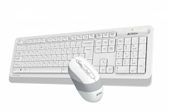 FG1010 Q Türkçe Beyaz Multimedya Set (Klavye-Mouse) FG1010/BEYAZ