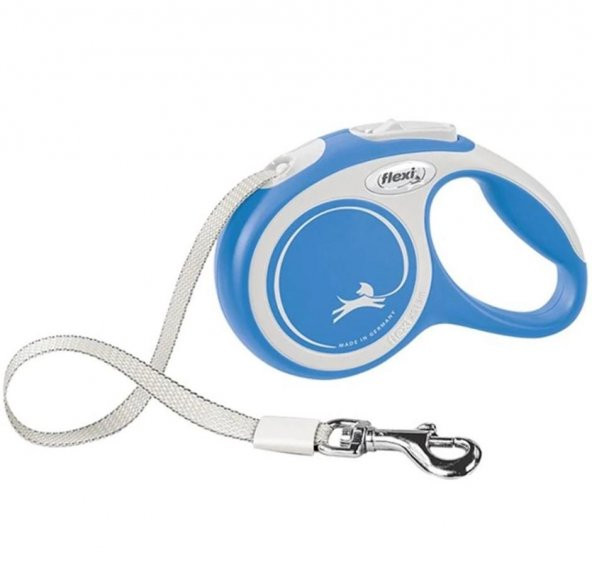 Flexi New Comfort Otomatik Mavi Şerit Gezdirme Large 5 Metre