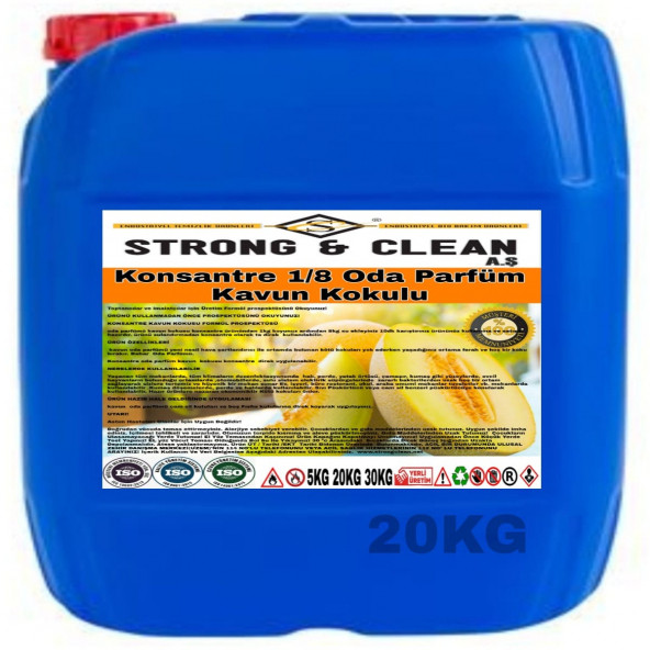 ODA PARFÜM KONSANTRE 1/8 KAVUN KOKUSU 20KG