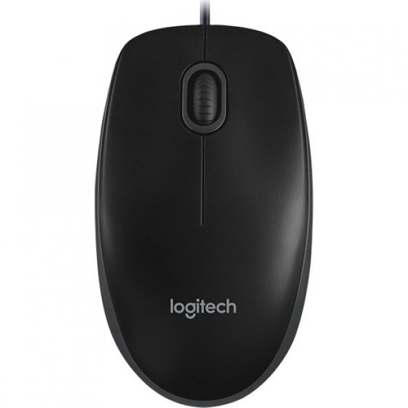 LOGITECH B100 OPTİK USB MOUSE-SİYAH 910-003357 (M100 ile aynı ürün kutu farkı var)