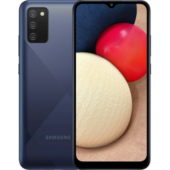 SAMSUNG GALAXY A02S 32 GB MAVİ (SAMSUNG TÜRKİYE GARANTİLİ - 1