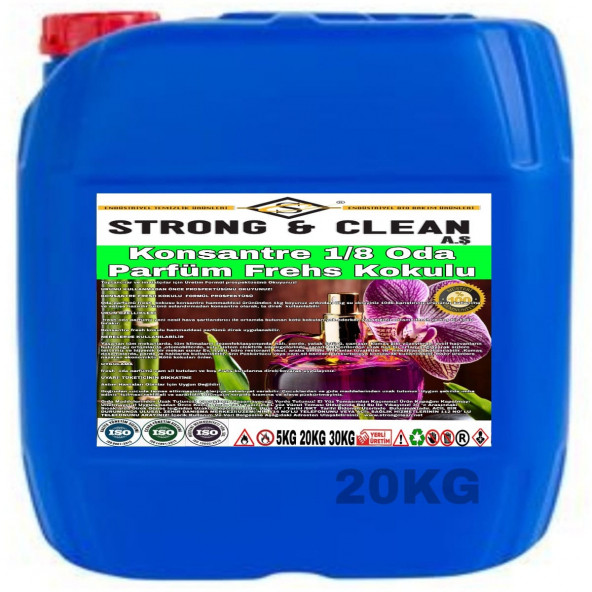 ODA PARFÜM KONSANTRE 1/8 FRESH KOKUSU 20KG
