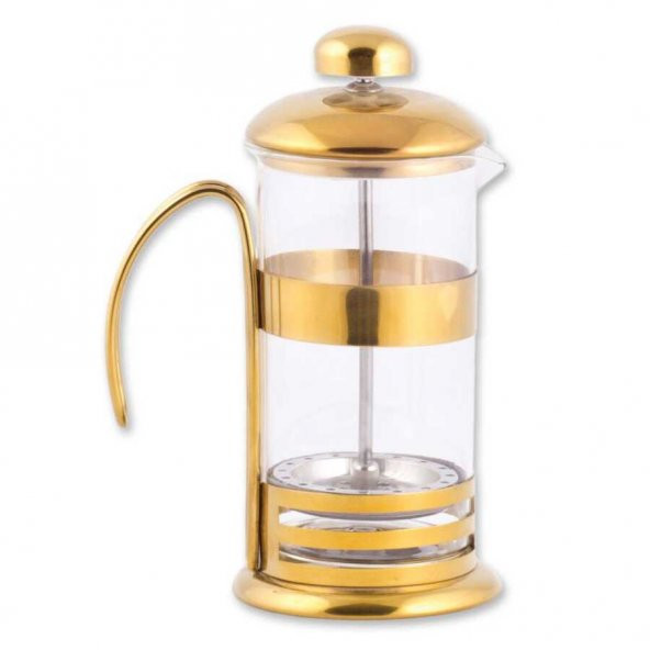 EPİNOX COFFEE TOOLS FRENCH PRESS GOLD 350 ML (HLK-350G)