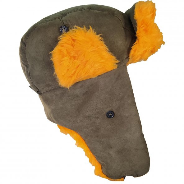 Effe Avcı Şapkası Süet Avcı Balıkçı Kışlık Yünlü Şapka - 4