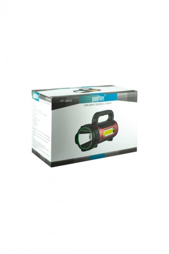 Pt-8893 Usb Şarjlı Solar El Feneri - 3