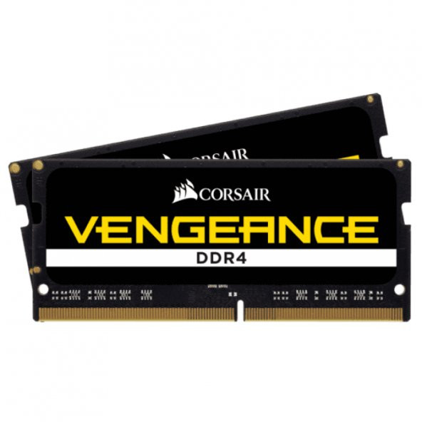 CMSX8GX4M1A2666C18 8GB DDR4 2666MHz CL18 VENGEANCE SIYAH NOTEBOOK SODIMM BELLEK