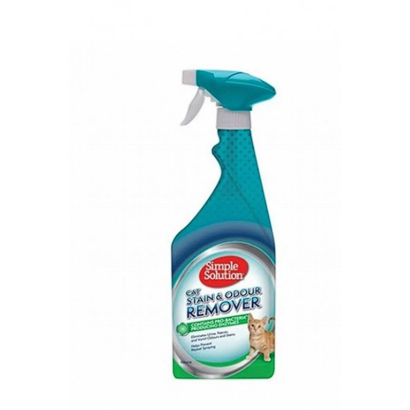 Simple Solution Kediler Için Leke Ve Koku Giderici Sprey 750 ml