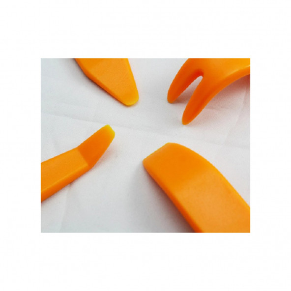 Çok Fonksiyonlu 4 Parça Oto Teyp Döşeme Trim Sökme Aparatı AA195 - 3