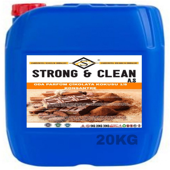 ODA PARFÜM KONSANTRE 1/8 ÇİKOLATA KOKUSU 20KG