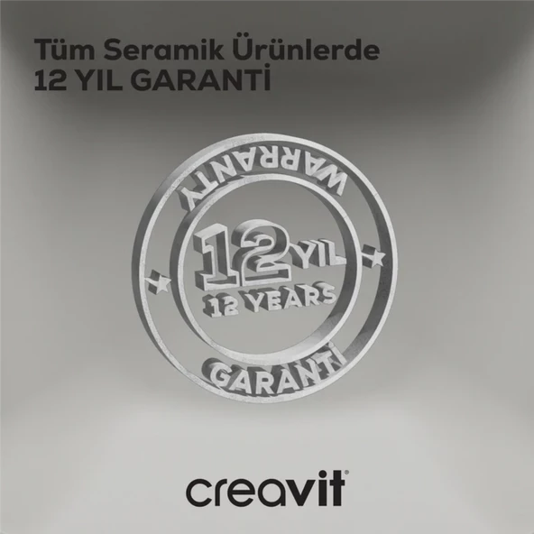 Creavit LR360 Duvara Sıfır Kanallı Klozet, Creavit Yavaş Kapak - 5